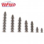 [ 20PCS ] Wifreo Tungsten Nail Pin Weight Sinker Soft Bait Insert Weights 0.3g / 0.45g / 0.9g / 1.3g / 1.8g / 2.1g / 2.6g / 3g