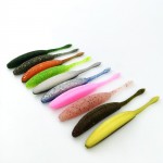  Artificial fishing lure soft with salt smell 4pcs 5.4g/9.5cm  vivid  Fishing Worm Swimbait Soft Lure Fly Fishing Bait 146