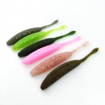  Artificial fishing lure soft with salt smell 4pcs 5.4g/9.5cm  vivid  Fishing Worm Swimbait Soft Lure Fly Fishing Bait 146