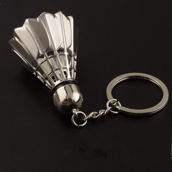 1 PC mini creative styles  3D badminton Metal  For Gift Souvenir