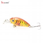 1 PCS Crankbait Plastic Wobbler Fishing Lure 4.5CM 4G Swimbait Pesca Isca Artificial Bait 8# Hooks Fishing Tackle