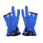 1 Pair Anti Slip 3 Low-Cut Fingers Fishing Gloves Tackle Finger Protector Skidproof Gloves For Fishing Tackle Box Outdoor Sports