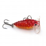 1 Pcs Plastic Top water Insects Lure 4cm 4.2g Fishing Bait Bass Crank Bait Free Shipping YE-206