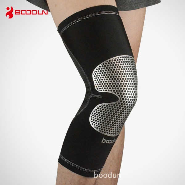 1 Piece Elastic Breathable Knee Pads Basketball Badminton Running Bike Outdoor Climbing Sports  Kneepads Support Sports Safety