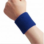 1 Piece Sport Wristband Brace Wrap Bandage Gym Running Sports Safety Wrist Support Badminton Terry Cloth Cotton Sweat Band