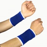 1 pair New Fitness Sport Elastic Wrist Support Brace Band Wristband Bracer Strap Wraps Hand Protector Tennis Badminton Equipment