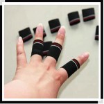 10 Pcs 2015 New Free Shipping Badminton Basketball Finger Guard / Skid Elastic Retaining Finger/ Finger Protector/Finger Support