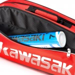 100% Original Kawasaki 8308 Racket Backpack Sports Badminton Bag Single Shoulder (for 3 Rackets) Racket Bag Gym