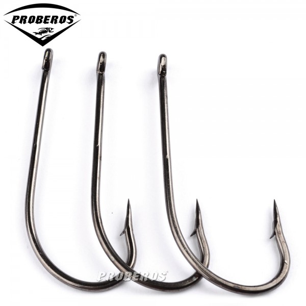 100PC Fishing Hooks O'shaughnessy Series JIG Hook Jig Big Fish hook 9255-1#-8/0# JIG Hook