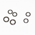 100Pcs Carp fishing Quick change Round rig rings fishing rigs O rings 3.1mm&3.7mm