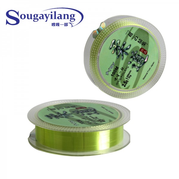 100m Nylon Fluorocarbon Fishing Line 0.6#-7# Leader Wire Fishing Cord Accessories the Flurocarbone Winter Rope Fly Fishing Lines