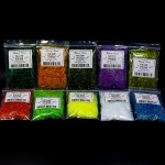 10Colors synthetic Fly Tying Dubbing Prism ICE DUB DUBBING Living Fibers/ Prism Ice Wing Fly Tying Materials for Nymph Wet flies