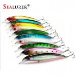 10PCS/LOT 13.5G 11CM Fishing Lure Minnow Lures Hard Bait Pesca Fishing Tackle isca artificial 10 Colors Quality Hook Swimbait