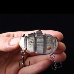 10cm 3D Eyes Lifelike Fishing Lure With Treble Hooks 6 Jointed Sections Swimbait Hard Bait Isca Artificial Lures Fishing Tackle