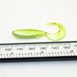 10pcs/lot 4.5cm 1g Soft Bait  Fishing Shad Soft Worm Swimbaits Jig Head Soft Lure Bass Fishing Bait Fishing Lures