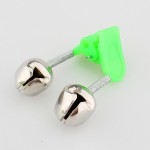 10pcs/lot LED Night Fishing Accessory Fishing Bell, Float Twin Bell Ring Fishing Bite Alarm