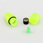 10pcs/lot LED Night Fishing Accessory Fishing Bell, Float Twin Bell Ring Fishing Bite Alarm