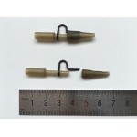 10pcs/lot carp Fishing Heavy Duty Lead Clip & tail rubber For Carp Fishing Accessories Carp End Tackle