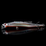 12CM/12G Hard Laser  Minnow Fishing Wobblers Artificial Bait Fake Lures Pesca Treble Hooks Diving 0.5-1.8m Crankbaits Swimbait