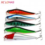 12cm 10g  Bent Minnow Fishing Lure Artificial Baits 3D Fish Eye Minow Lures Fake Bait High Imitation Swimbait Crankbait MI086