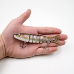 13 cm 29G lifelike lures bait bait. 8 Swimbait Crankbait hook hard bait fishing gear accessories