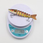 13 cm 29G lifelike lures bait bait. 8 Swimbait Crankbait hook hard bait fishing gear accessories