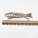 13 cm 29G lifelike lures bait bait. 8 Swimbait Crankbait hook hard bait fishing gear accessories