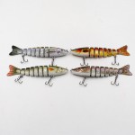 13 cm 29G lifelike lures bait bait. 8 Swimbait Crankbait hook hard bait fishing gear accessories