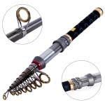 1.3m-2.4m Stick Fishing Rod de Carbon Fiber Fishing Rod for Fish Olta Spinning Telescopic Mini Fishing Rod Set with Reel Pole