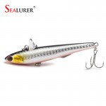 14.5g 9cm 1Pcs/lot Winter Fishing Hard Bait VIB With Lead Inside Ice Sea Fishing Tackle Diving Swivel Jig Wobbler Lure 5 Colors