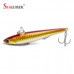 14.5g 9cm 1Pcs/lot Winter Fishing Hard Bait VIB With Lead Inside Ice Sea Fishing Tackle Diving Swivel Jig Wobbler Lure 5 Colors