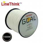 1500M GOAL LineThink Brand  Best Quality Multifilament 100% PE Braided Fishing Line Fishing Braid  Free Shipping