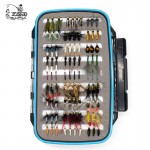 180 pcs Wet Dry Nymph Fly Fishing Flies Set Fly Lure Kit hand tied Flies for Trout Pike grayling