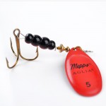 1PC 4 Color Size0-Size5 Fishing Hard Lure Bait Leurre Peche Mepps Spoon Fishing Tackle Vissen Pesca Acesorios