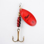 1PC 4 Color Size0-Size5 Fishing Hard Lure Bait Leurre Peche Mepps Spoon Fishing Tackle Vissen Pesca Acesorios