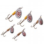 1PC Size1- Size 5 Fishing Spoon Hard Bait Mepps Lure Artificial Jig Vissen Tackle For Fishing