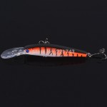 1PCS 4 COLORS 12.5cm 14g Hard Fishing Lures Plastic Minnow Crankbaits Treble Hooks Artificial Bait