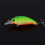 1PCS 4 Colors LINGYUE Plastic Hard Crank Crankbait Baits Fishing Lures Two Treble Hooks Pesca