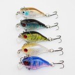 1PCS 4cm 4.2g pesca crank bait hard Bait tackle artificial lures swim bait fish japan wobbler Free shipping YE-240