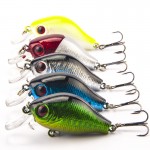 1PCS 5.5cm 9g pesca crankbait hard Bait tackle artificial lures swimbait fish japan wobbler Free shipping YE-76