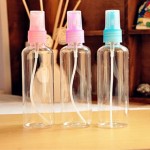 1PCS Bathroom Accessories Spray Perfume Bottle Refillable Atomizer Transparent Spray Small Watering Beauty Tools Bathroom Sets