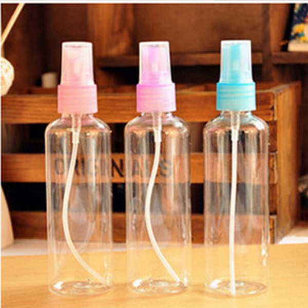 1PCS Bathroom Accessories Spray Perfume Bottle Refillable Atomizer Transparent Spray Small Watering Beauty Tools Bathroom Sets