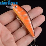 1PCS Hard Plastic Fishing Minnow Lures 7CM/8.1G Artificial Bait Crankbait Lure Fishing Tackle Pesca