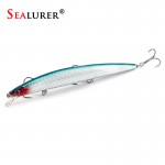 1PCS Minnow Fishing Lure Plastic Hard Bait Pesca Fishing Tackle Isca Artificial Bait Crankbait Swimbait 10 Colors