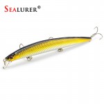 1PCS Minnow Fishing Lure Plastic Hard Bait Pesca Fishing Tackle Isca Artificial Bait Crankbait Swimbait 10 Colors