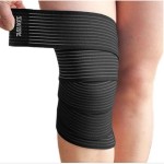 1Pc Breathable Elastic Basketball Knee Pad Badminton Running Hiking Outdoors Sports Knee Support Protector Kneepad Black Z14801