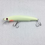 1Pcs 11cm 18g 3D Luminous Night Bait Fishing Minnow Lure Isca Artificial Hard Warped Fishing Bass Crank Tackle Crankbait YE-232