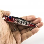 1Pcs 9cm 13g High Quality Floathing Lure Topwater Popper Fishing Lure Hard Bait Plastic Fishing Tackle Crankbait 5 Colors YE-20