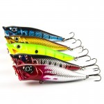 1Pcs 9cm 13g High Quality Floathing Lure Topwater Popper Fishing Lure Hard Bait Plastic Fishing Tackle Crankbait 5 Colors YE-20