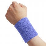 1Pcs Unisex Cotton Brand Sports Band Wristband Wrist Support Protector Sweatband Basketball/ Tennis/ Badminton Sports Safety